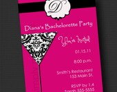 Bachelorette Party Invitation Damask (Printable Digital) Il_170x135