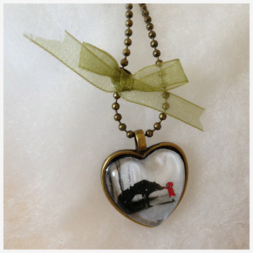 Little Red Riding Hood Fairytale Necklace
