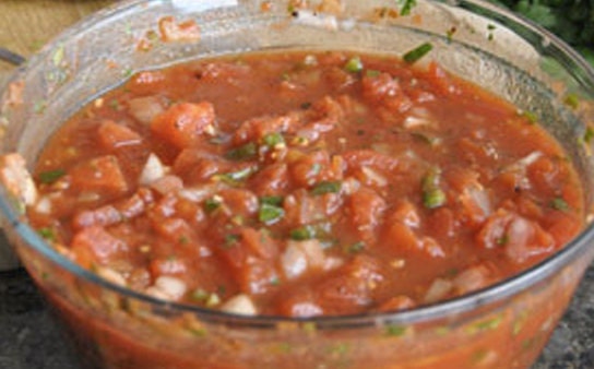 Snacking Tomato Sauce, easy mexican recipe, mexican food