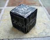 PERSONALIZED BLACKSMITH DIE ( Hand Forged 1" square )
