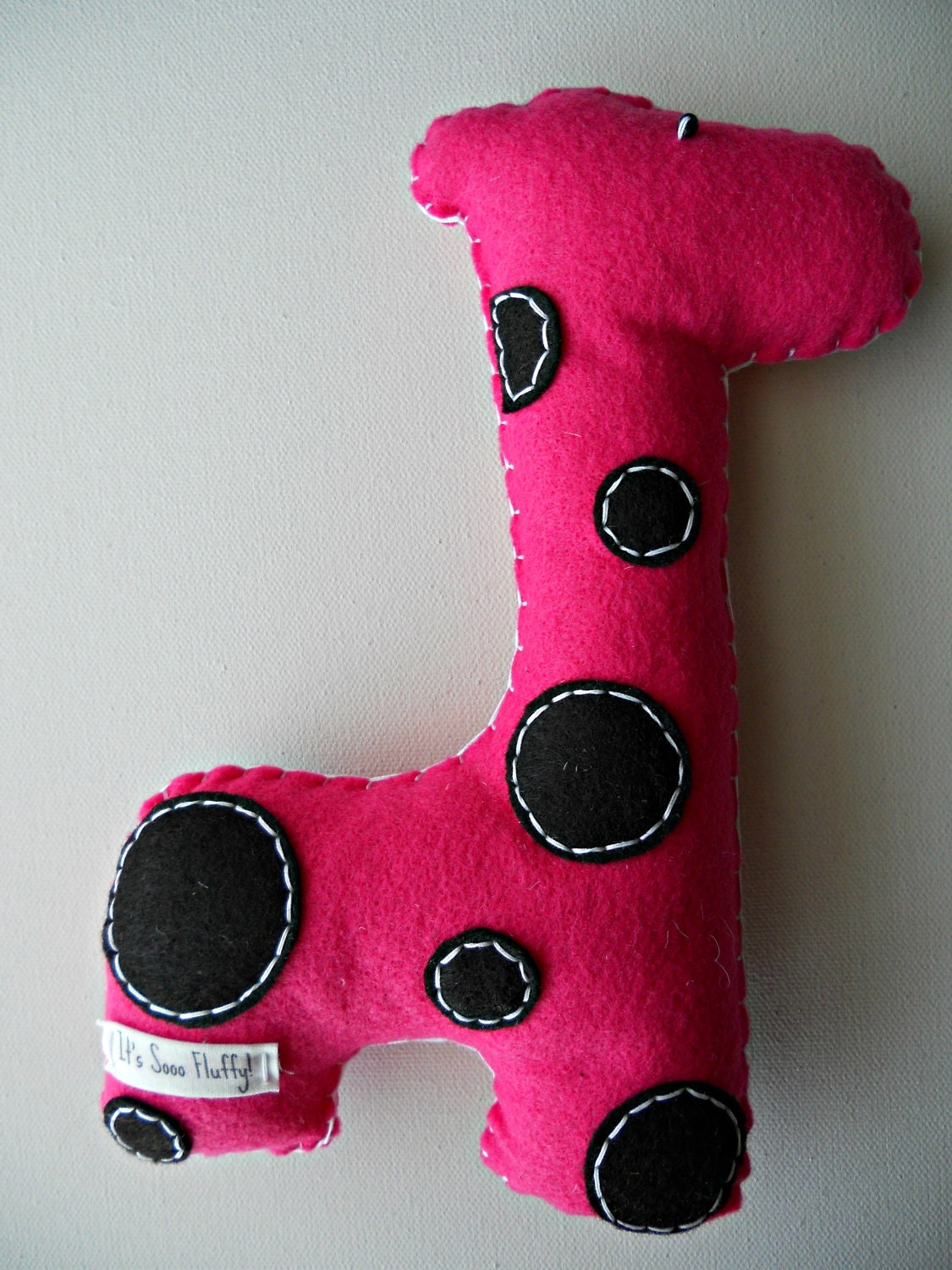 Fluffy Pink Giraffe