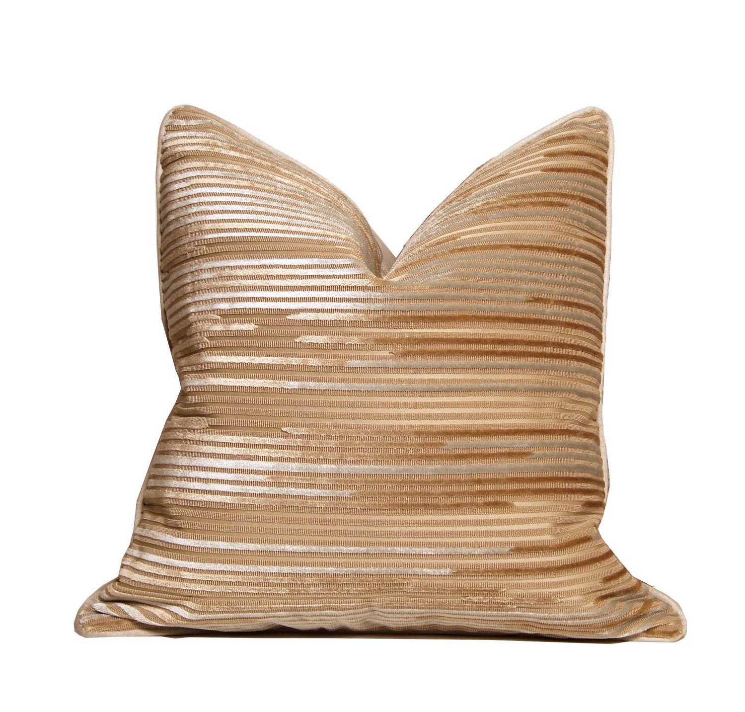 Linear Cut Velour Pillow
