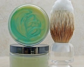 Bay Rum & Lime Men's Cold Process Shaving Soap with Bentonite Clay