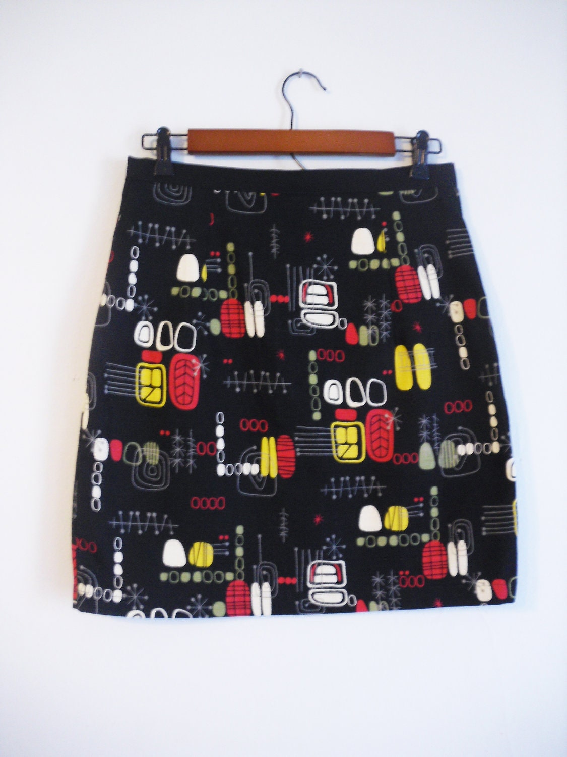 Size small pencil skirt in retro cotton