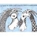 Love Greeting Card, Whimsical Beasts, Funny Grease Quote