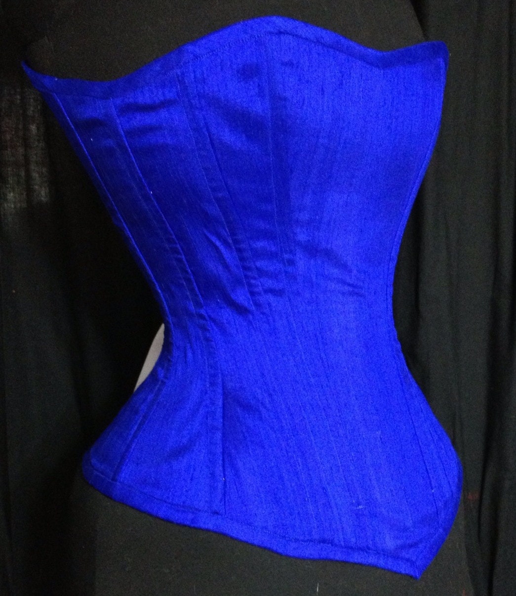 Something Blue - Wedding Corset Made to Order