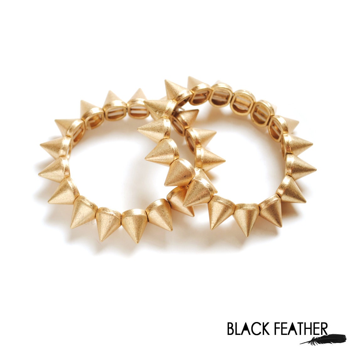 Spike Bracelet - Renegade Gold Spike Bracelet