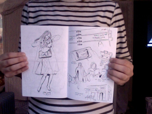 Comic book The Devil Wears Prada zine