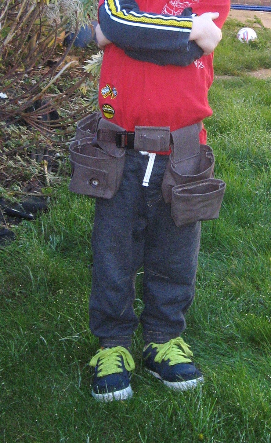 Toddler's Tool Belt Fishing Belt Gardening Belt DIY Belt (3-5 years)