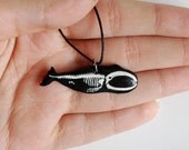 Right (or Bowhead) Whale Skeleton Necklace