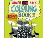 Women Who Rock Coloring Book