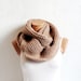 Women,Men infinity Scarf,Unisex ,infinity Scarf. Block Infinity Scarf. Loop Scarf, Circle Scarf, Neck Warmer. Coffee Beige Crochet Infinity