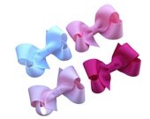 Set of four boutique bows - 3 inch hair bows