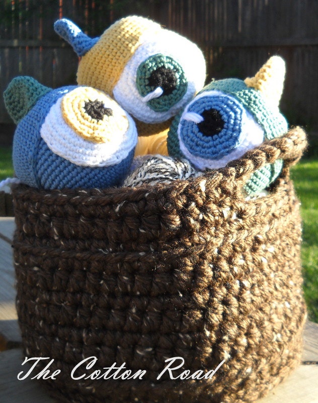 Chunky Crocheted Basket