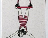 Happy Birthday - silkscreen miniprint, limited edition original print