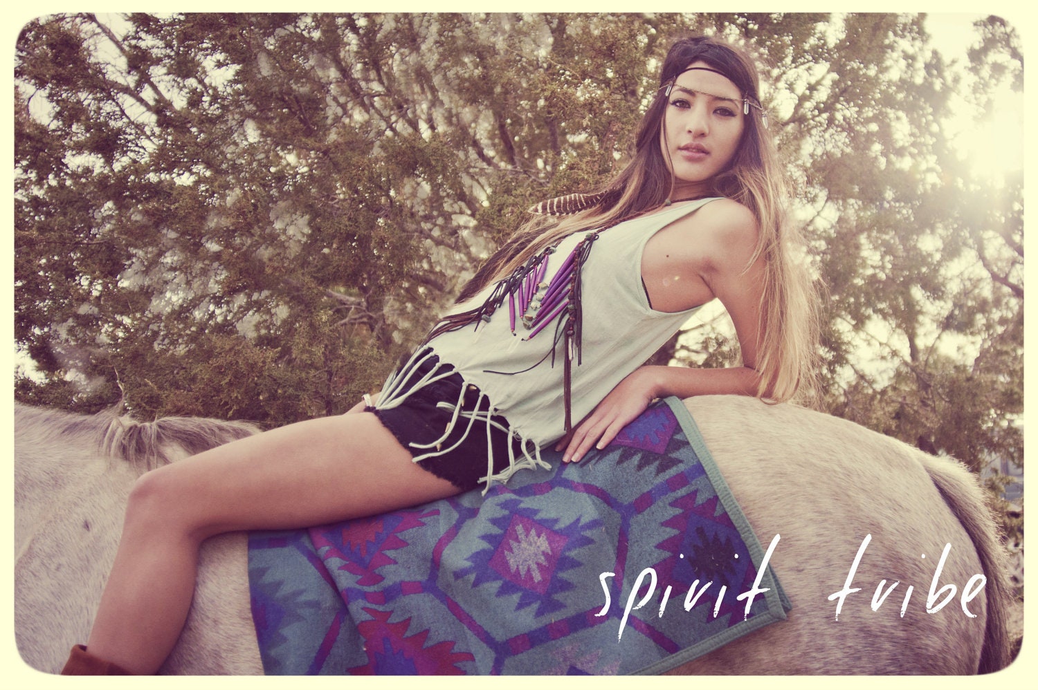 visions... purple bone breastplate necklace // boho, tribal, boneplate, free shipping in the US