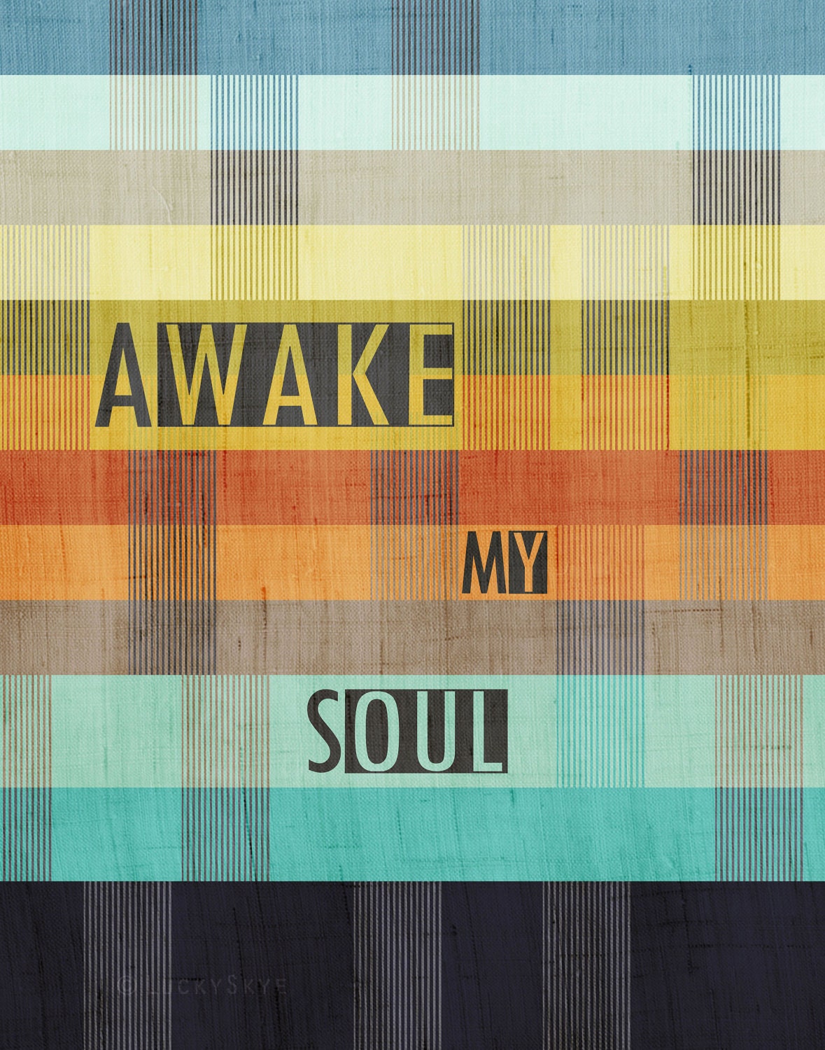 Awake My Soul - Mumford and Sons Art Print