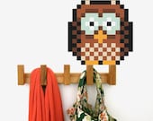 Owl Wall Decal Glow in-the-dark - Puxxle - The Pixel Puzzle