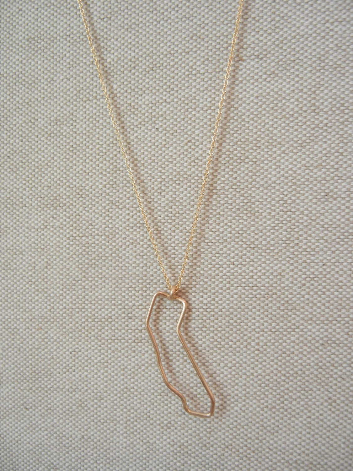 Gold Filled California Necklace