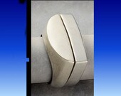 A Two Ring Sterling Silver Ensemble.