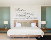 28"x59" (Large) - You Must Allow Me To Tell You How I Admire And Love You -Wall Decal Vinyl Sticker Quote Art Living Room Bedroom Decor