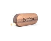 Personalized Phone Toy - Wooden Toy - Eco Friendly Imagination Toy - Pretend Play for Babies, Toddlers, and Preschoolers - Natural Wood Toy