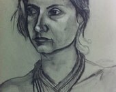 11x14 Custom Made Portrait Drawing