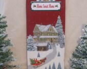 Winter Sign, Nativity, Home Sweet Home, Sleigh Ride
