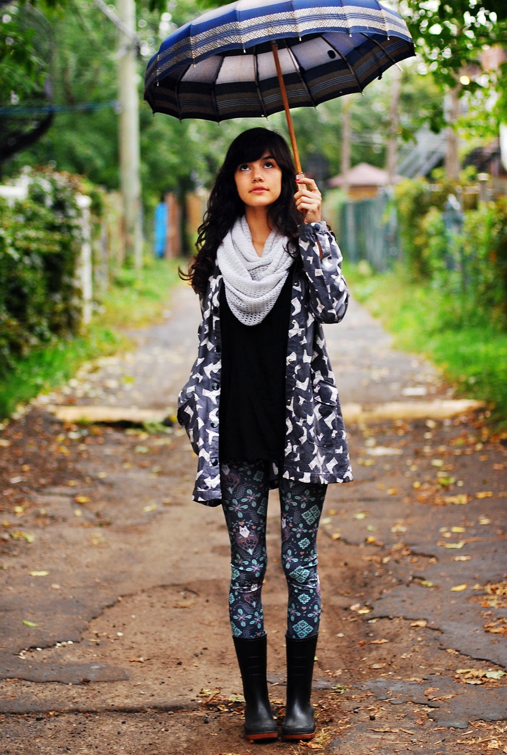 LOVE CATS womens leggings digitally printed Supayana