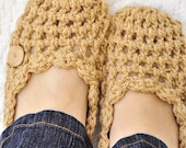 Easy Crochet Slippers Pattern PDF Instant Download