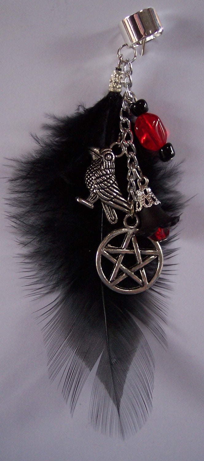 The Morrighan / Morrigan Ear Cuff, Earcuff  - S&H Included