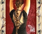 CUSTOM color ELVEN BRAID fantasy Chignon hair bun updo 20''/ 50 cm long Reenactment medieval Renaissance extension Hair piece Hair fall