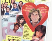 Paper Crush no 5 - a zine about that first big celebrity crush - NEW