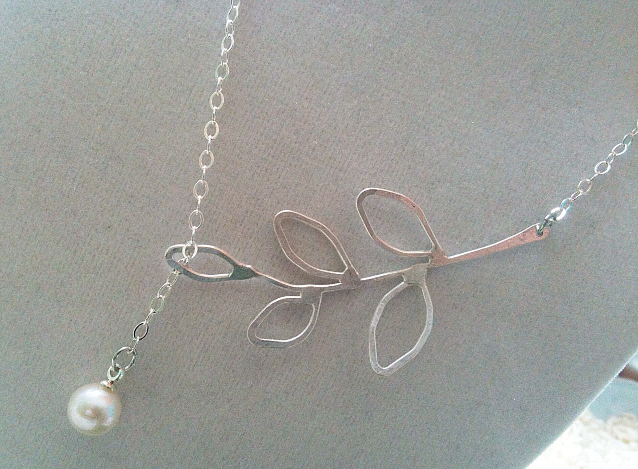 Silver Branch of Pearls