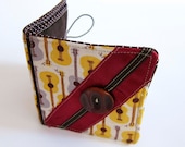 Acoustic Guitar Billfold Wallet