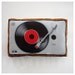 Decorative Pillow, Mini Pillow, Throw Pillow, Toy Pillow, Stuffed Toy  - Vinyl Player