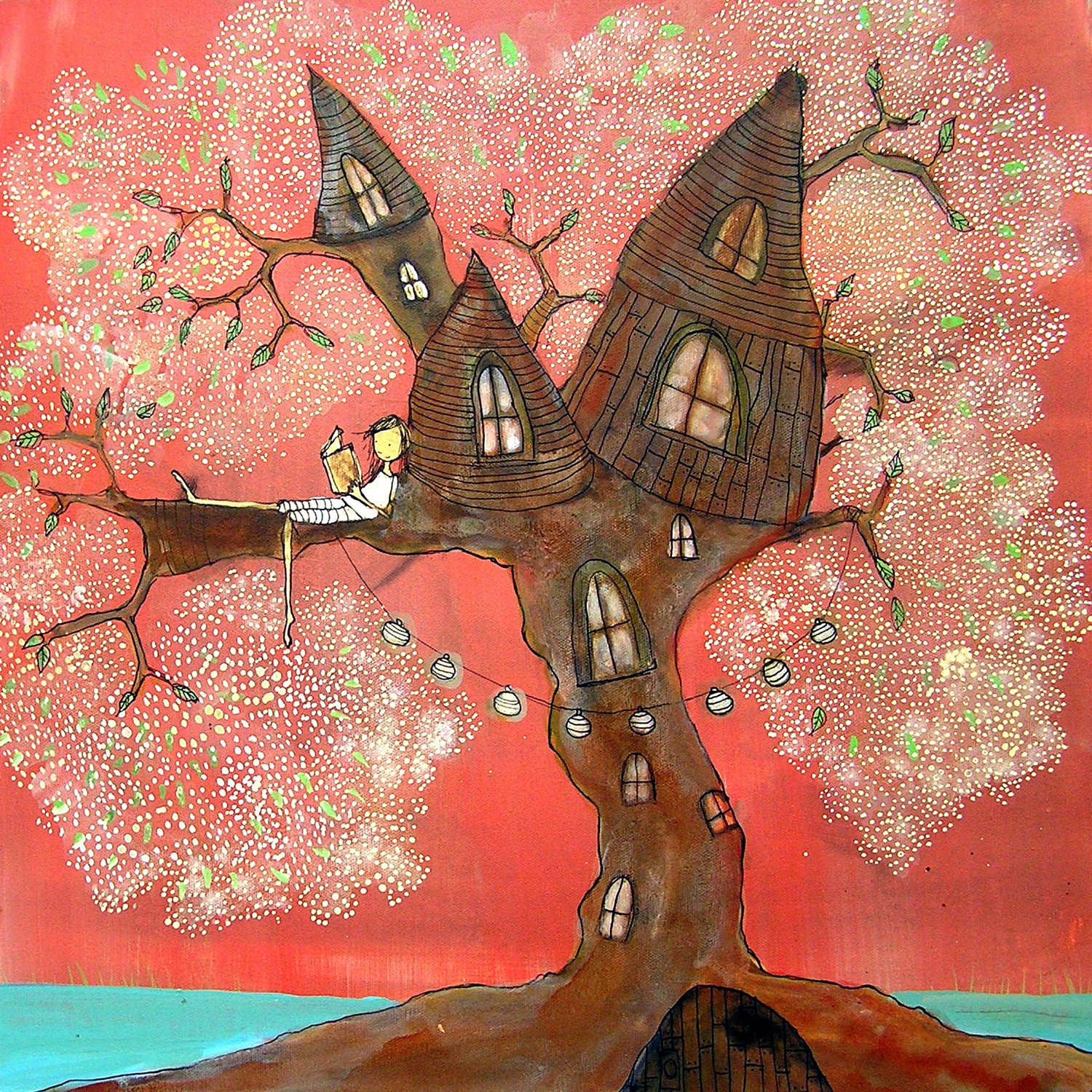 Secret Hideaway Reader- Archival Print