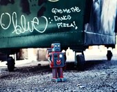 Give me the DANCE pizza - 8x10 Fine Art Toy Photography Print