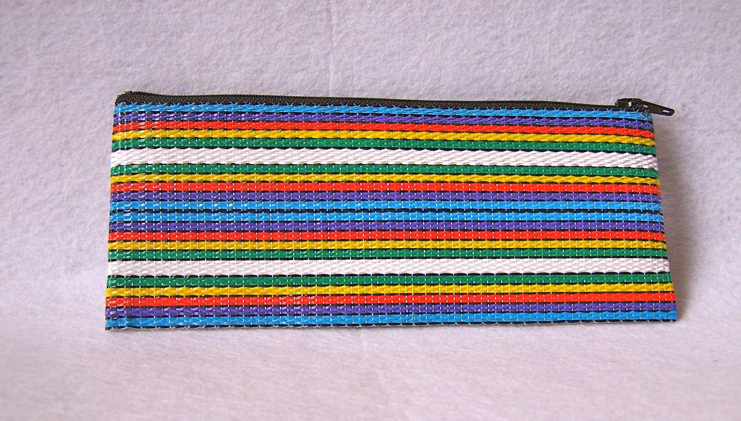 pouch multi stripe