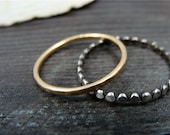 deco stack ... mixed metal stacking rings