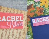 Calling Cards & Return Address Labels Set (choose your design)