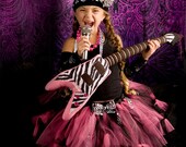 Flying V Mini Plush Guitar by Sew Cute Sweets