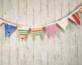 At The Fair - Fabric Bunting - Party Flags