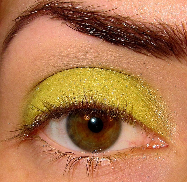 Lime Light Eyeshadow Mineral makeup (Bright Lime Green) Eye shadow Eyeliner (5g)