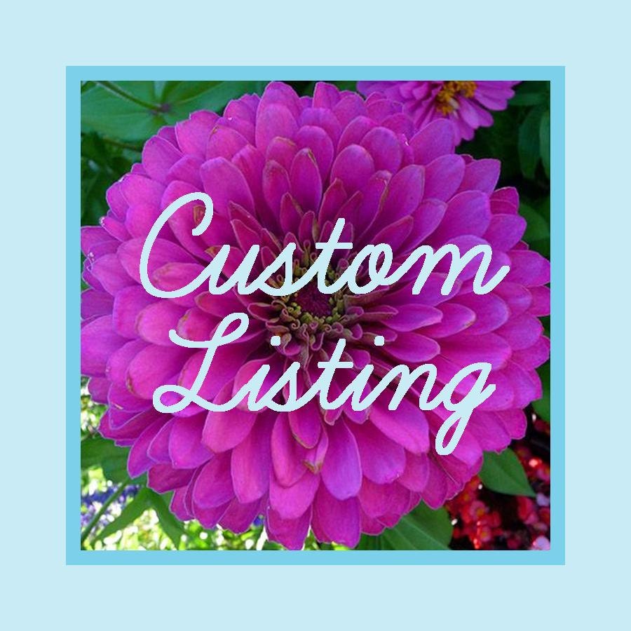 Custom order for michellemccrea