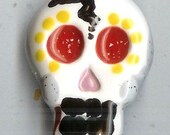 HOLIDAY/ANYDAY ART - Zombie Skull Magnet