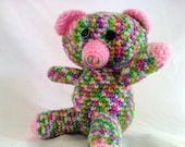 Rainbow Sherbet Teddy Bear