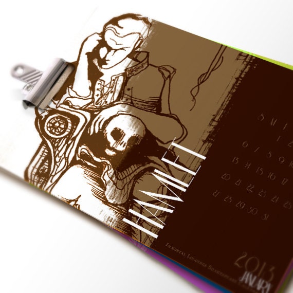 2013 Calendar Shakespeare