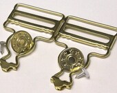 Overall Buckle Dritz Brand New Package Two Buckles Per Pack Gold Gilt Color For 1 1/14" Straps