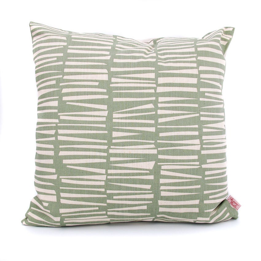 Cushion cover 50x50cm - Woodpile, in Spruce